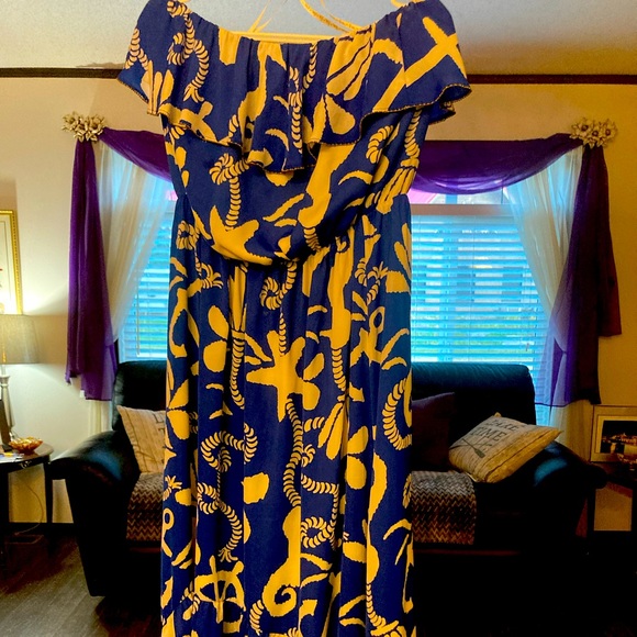 Lily Pulitzer strapless dress - Picture 1 of 4